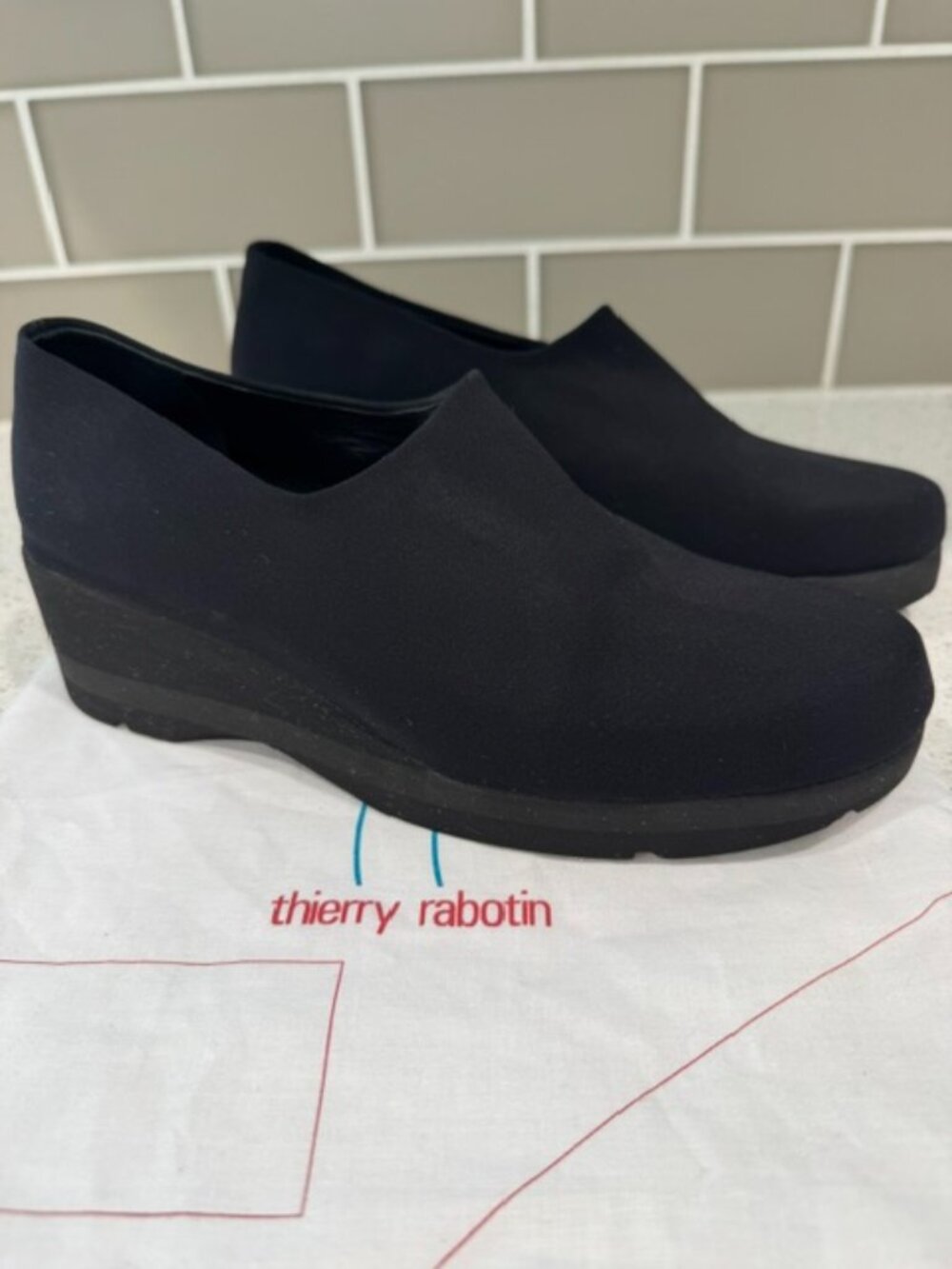 Thierry Rabotin Dream Slip-On Wedge Loafers